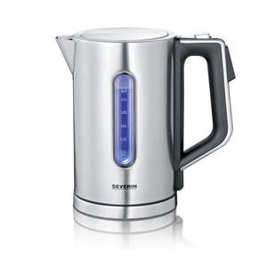 Severin WK 3418 - Rýchlovarná kanvica 1, 7 l 3000W/230V nerez/čierna WK 3418 vyobraziť