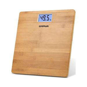 G3Ferrari G30042 - Digitálna osobná váha s bambusovým povrchom, napájanie 2xAAA G30042 vyobraziť