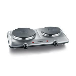 Severin DK 1014 - Varič s dvoma platničkami 2500W/230V, nerezové prevedenie DK 1014 vyobraziť