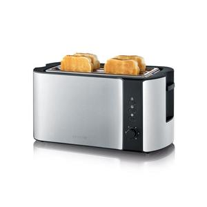 Severin AT 2590 - Hriankovač so štyrmi otvormi 1400W/230V nerez/čierna AT 2590 vyobraziť