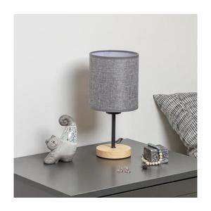 Brilagi - Stolná lampa NUBILA WOOD 1xE27/25W/230V dub/šedá BG1567+BG1582 vyobraziť