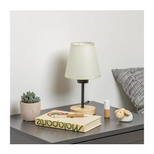 Brilagi - Stolná lampa NUBILA WOOD 1xE27/25W/230V dub/krémová BG1567+BG1572 vyobraziť