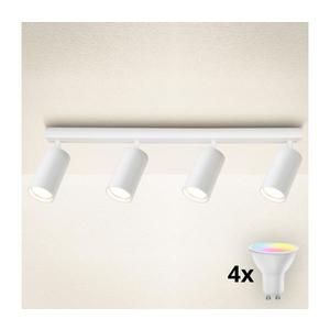 Brilagi - LED RGBW stmievateľné bodové svietidlo SELE MODERN 4xGU10/6, 5W/230V Wi-Fi biela BG2872+2xAI2296 vyobraziť