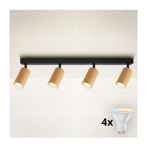 Brilagi - LED RGBW stmievateľné bodové svietidlo SELE MODERN 4xGU10/6, 5W/230V Wi-Fi zlaté BG2873+2xAI2296 vyobraziť