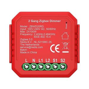 ZBWD20RD - Inteligentný dvojkanálový stmievač SmartLife 230V ZBWD20RD vyobraziť