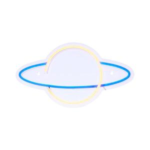 Atmosphera - LED neónová nástenná dekorácia PLANET LED/5V 213735 vyobraziť