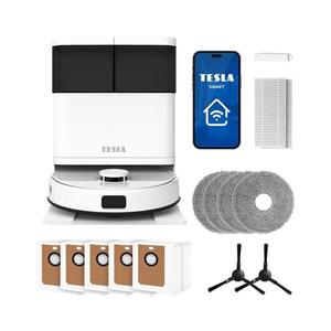 TESLA Electronics RoboStar - Inteligentný robotický vysávač 3 v 1 5200 mAh Wi-Fi biela ROBIQ900UWHT vyobraziť