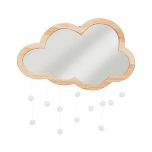 Atmosphera - Detské nástenné zrkadlo CLOUD 40x36 cm kaučukovník 195854 vyobraziť