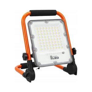 SmartLED LED nabíjateľný reflektor so stojanom LED/30W/3, 2V 4500K 5000 mAh IP65 oranžový 5890 vyobraziť