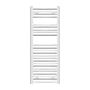 Novaservis - Kúpeľňový rebríkový radiátor 490W/230V 120x45 cm biely zaoblený 450/1200, 1 vyobraziť
