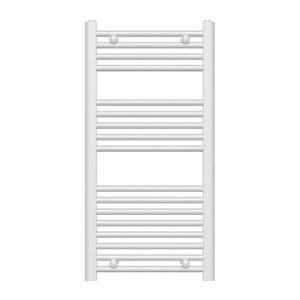 Novaservis - Kúpeľňový rebríkový radiátor 365W/230V 90x45 cm biely rovný 450/900/R, 1 vyobraziť