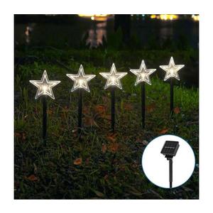 LED Solárne svietidlo biela vyobraziť