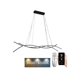 LED Stmievateľný luster na lanku LED/80W/230V 3000-6500K + diaľkové ovládanie J4368/B vyobraziť