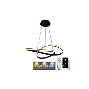 Brilagi - LED Stmievateľný luster na lanku COSMOWAVE LED/70W/230V 3000-6500K hnedá + DO BG-J4331/BR vyobraziť