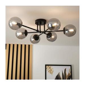 Brilagi - Prisadený luster MALIVA 6xE14/15W/230V čierna/dymová LM-6.220/CZARNY/GREY vyobraziť