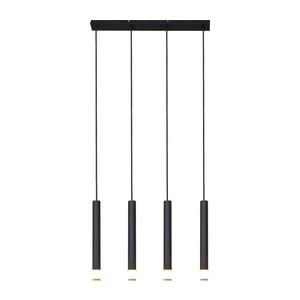 Zuma Line P241125804BL - Závesný luster VELIC na lankách 4xG9/5W/230V, čierny P241125804BL vyobraziť