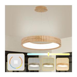 Brilagi - LED luster na lanku FALCON WOOD MODERN LED/40W/230V pr. 60 cm drevo BRI528 vyobraziť