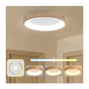 Brilagi - LED stropné svietidlo FALCON WOOD MODERN LED/40W/230V pr. 60 cm drevo BRI532 vyobraziť