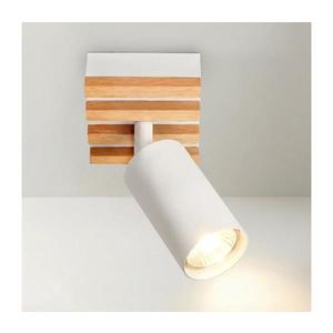 Brilagi - Bodové svietidlo SELE WOOD 1xGU10/30W/230V biela/drevo WO-OEM-25CF-B01-WHT vyobraziť