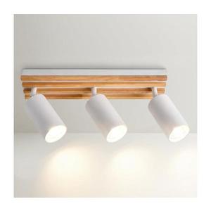 Brilagi - Bodové svietidlo SELE WOOD 3xGU10/30W/230V biela/drevo WO-OEM-25CF-B03-WHT vyobraziť