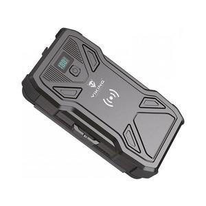 Viking Power Bank s LED osvetlením, bezdrôtovým nabíjaním a solárnym panelom, USB Power Delivery 15 W / 10 000 mAh TYR1 vyobraziť