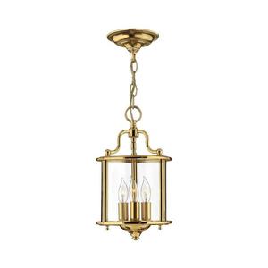 Elstead Hinkley HK-GENTRY-P-S-PB - Závesný luster na reťazi GENTRY 3xE14/60W/230V zlatý HK-GENTRY-P-S-PB vyobraziť