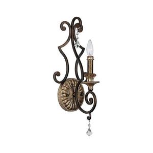 Elstead Quoizel QZ-MARQUETTE1 - Nástenné svietidlo MARQUETTE 1xE14/60W/230V bronzové QZ-MARQUETTE1 vyobraziť