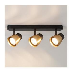 Brilagi - Bodové svietidlo NUGGET 3xGU10/30W/230V čierna/zlatá WO-OEM-25CF-D03-BG vyobraziť