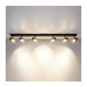Brilagi - Bodové svietidlo NUGGET 6xGU10/30W/230V čierna/zlatá WO-OEM-25CF-D05-BG vyobraziť