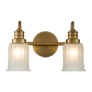 Elstead Quoizel QZ-SWELL2-BB-BATH-LED Kúpeľňové nástenné svietidlo SWELL 2xG9/3W/230V IP44 zlaté QZ-SWELL2-BB-BATH vyobraziť