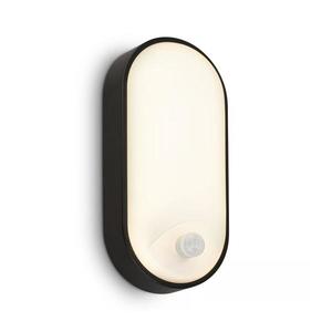 Brilo - LED vonkajšie nástenné svietidlo s pohybovým senzorom RUCH LED/12W/230V IP65 čierna 3830015 vyobraziť