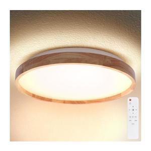 Brilagi - LED stmievateľné svietidlo ALSON LED/72W/230V 3000–6500K dub, Ø78 cm + diaľkový ovládač WO800-OEM8-80 vyobraziť