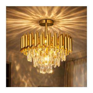 Brilagi - Prisadený luster ECLIPSE 5xE14/10W/230V pr. 38 cm zlatý BG72454 vyobraziť