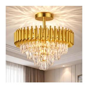 Brilagi - Prisadený luster ECLIPSE 7xE14/10W/230V pr. 48 cm zlatý BG72457 vyobraziť