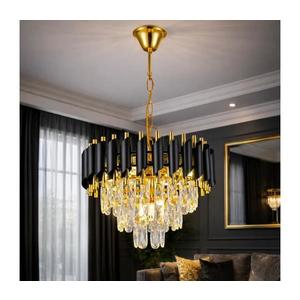 Brilagi - Závesný luster na reťazi ECLIPSE 5xE14/10W/230V priemer 38 cm čierna/zlatá BG72440 vyobraziť