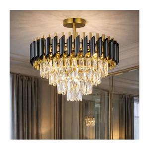 Brilagi - Prisadený luster ECLIPSE 7xE14/10W/230V pr. 48 cm čierna/zlatá BG72455 vyobraziť