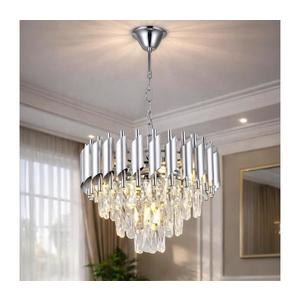 Brilagi – závesný luster na reťazi ECLIPSE 5×E14/10W/230V, pr. 38 cm, strieborný BG72441 vyobraziť