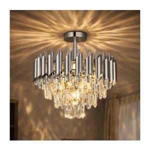 Brilagi - Prisadený luster ECLIPSE 5xE14/10W/230V pr. 38 cm strieborný BG72453 vyobraziť