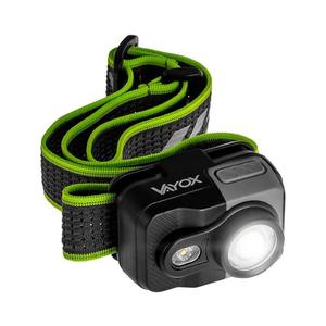 Vayox LED stmievateľná nabíjacia čelovka LED/10W/5V/3xAAA IP66 800 lm 1000 mAh VA0196 vyobraziť