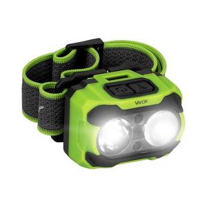 Vayox Stmievateľná nabíjateľná LED čelovka, 10 W, 5 V, 3×AAA, IP44, 600 lm, 1200 mAh VA0361 vyobraziť