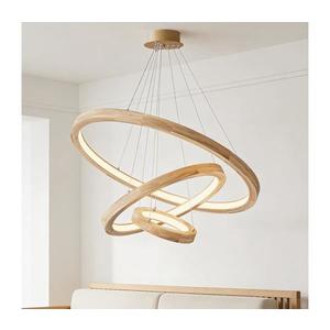 Brilagi - LED závesný luster na lane UMEA WOOD LED/45W/230V pr. 60 cm drevo BRI449 vyobraziť