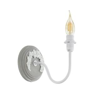 Eglo 33005 - Nástenné svietidlo 1xE14/40W/230V biela/šedá 33005 vyobraziť