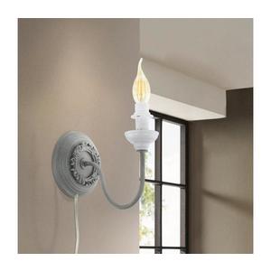 Eglo 33003 - Nástenné svietidlo 1xE14/40W/230V sivé 33003 vyobraziť