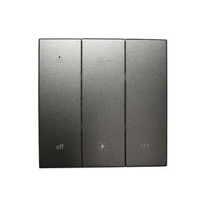 Nástenný diaľkový ovládač SHAPE 2xAAA čierny SP7G vyobraziť