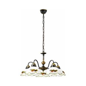 Kolarz 731.85.113 - Luster na reťazi NONNA 5xE27/75W/230V vínová/jahodová 731.85.113 vyobraziť