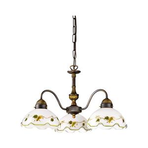 Kolarz 731.83.110 - Luster na reťazi NONNA 3xE27/75W/230V vínový 731.83.110 vyobraziť