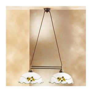 Kolarz 731.82.111 - Závesný luster NONNA na lane 2xE27/75W/230V vínový 731.82.111 vyobraziť