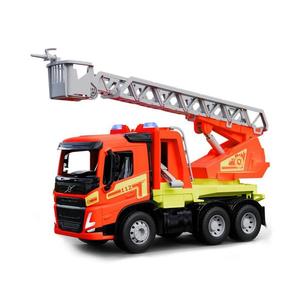 Lena Hasičské auto Volvo s rebríkom 48 cm, oranžové 43004625 vyobraziť