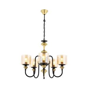 Luster na reťazi BUSAN 5xE27/40W/230V zlatý 301AUR1127 vyobraziť