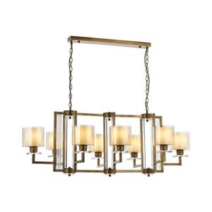 Luster na reťazi VARANA 8xE27/40W/230V bronzový 301AUR1183 vyobraziť